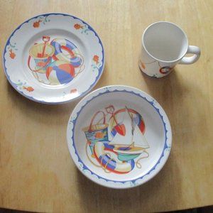 Tiffany Seashore Child's Place Setting